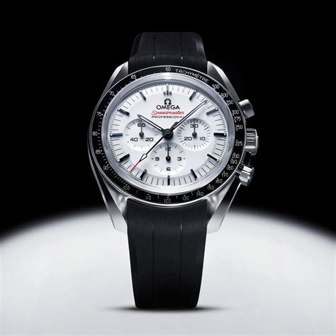 omega speedmaster pro white dial|Omega Speedmaster reduced white dial.